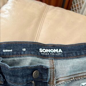 Sonoma goods for life women s Blue girlfriend jeans